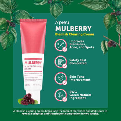 Apieu Mulberry Blemish Clearing Cream 50ml