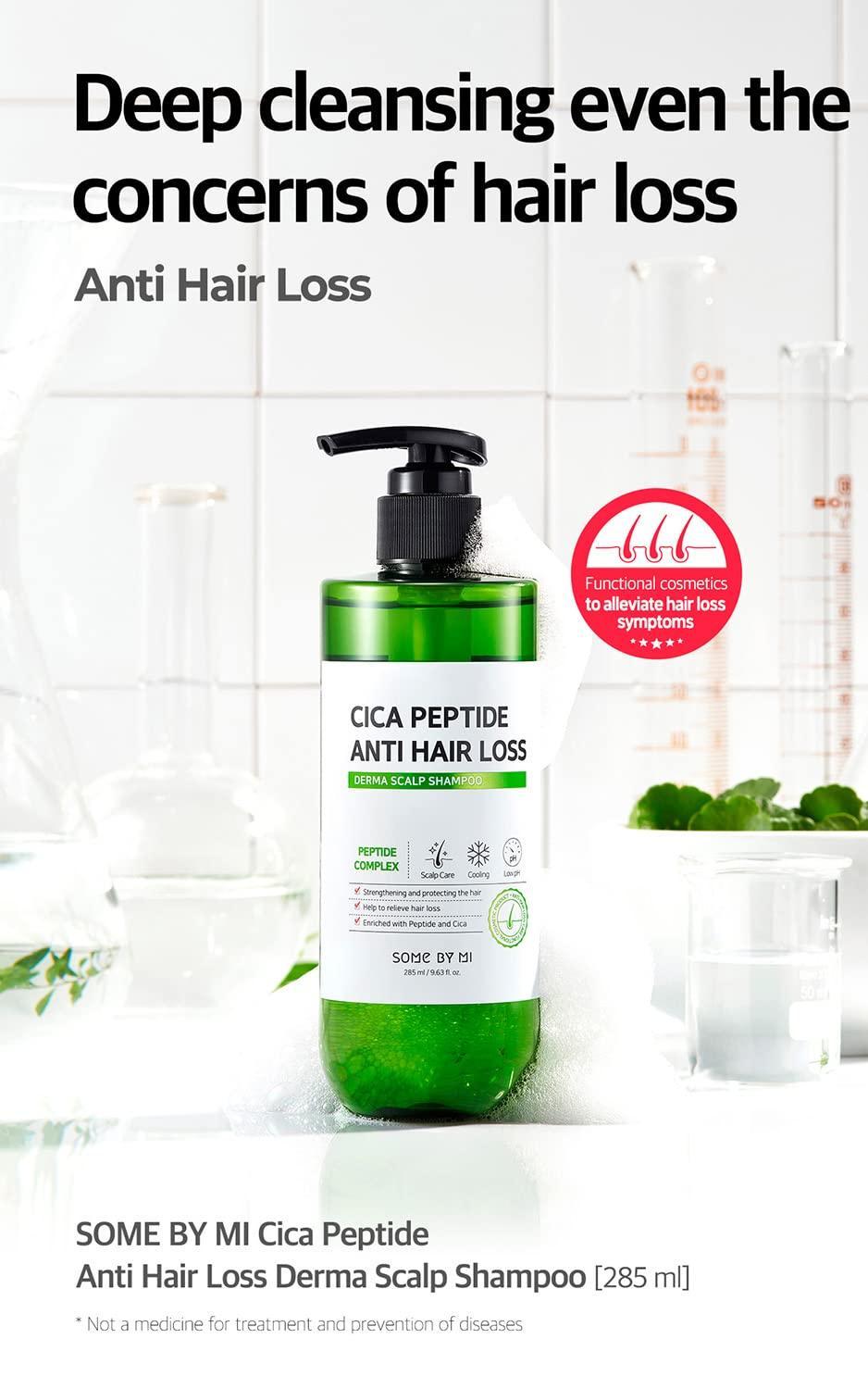SomeByMi Cica Peptide Anti Hair Loss Derma Scalp Shampoo 285ml