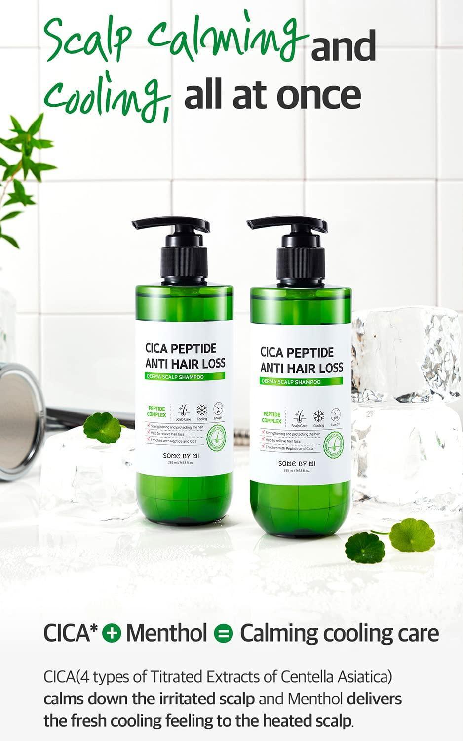 SomeByMi Cica Peptide Anti Hair Loss Derma Scalp Shampoo 285ml