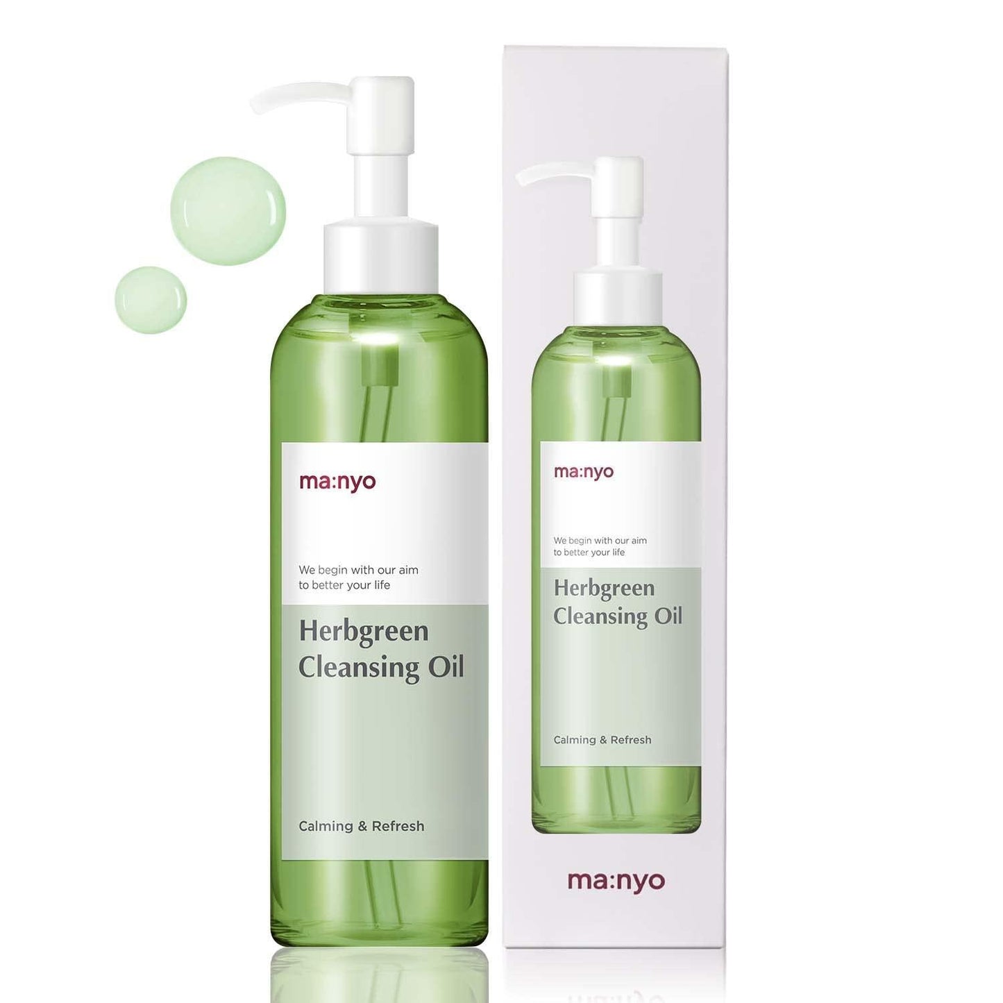Ma:nyo Herb Green Cleansing Oil 200ml