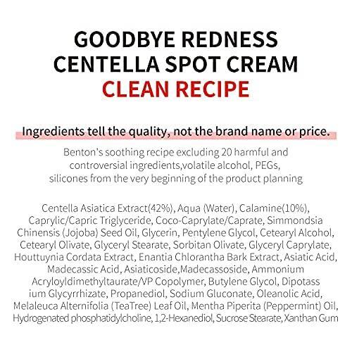 Benton GOODBYE REDNESS CENTELLA SPOT CREAM 15g