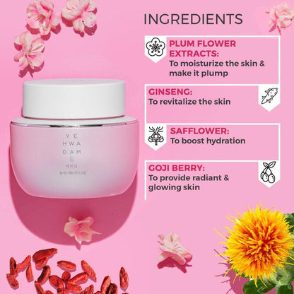 Thefaceshop YEHWADAM PLUM FLOWER REVITALIZING EYE CREAM - 25ML