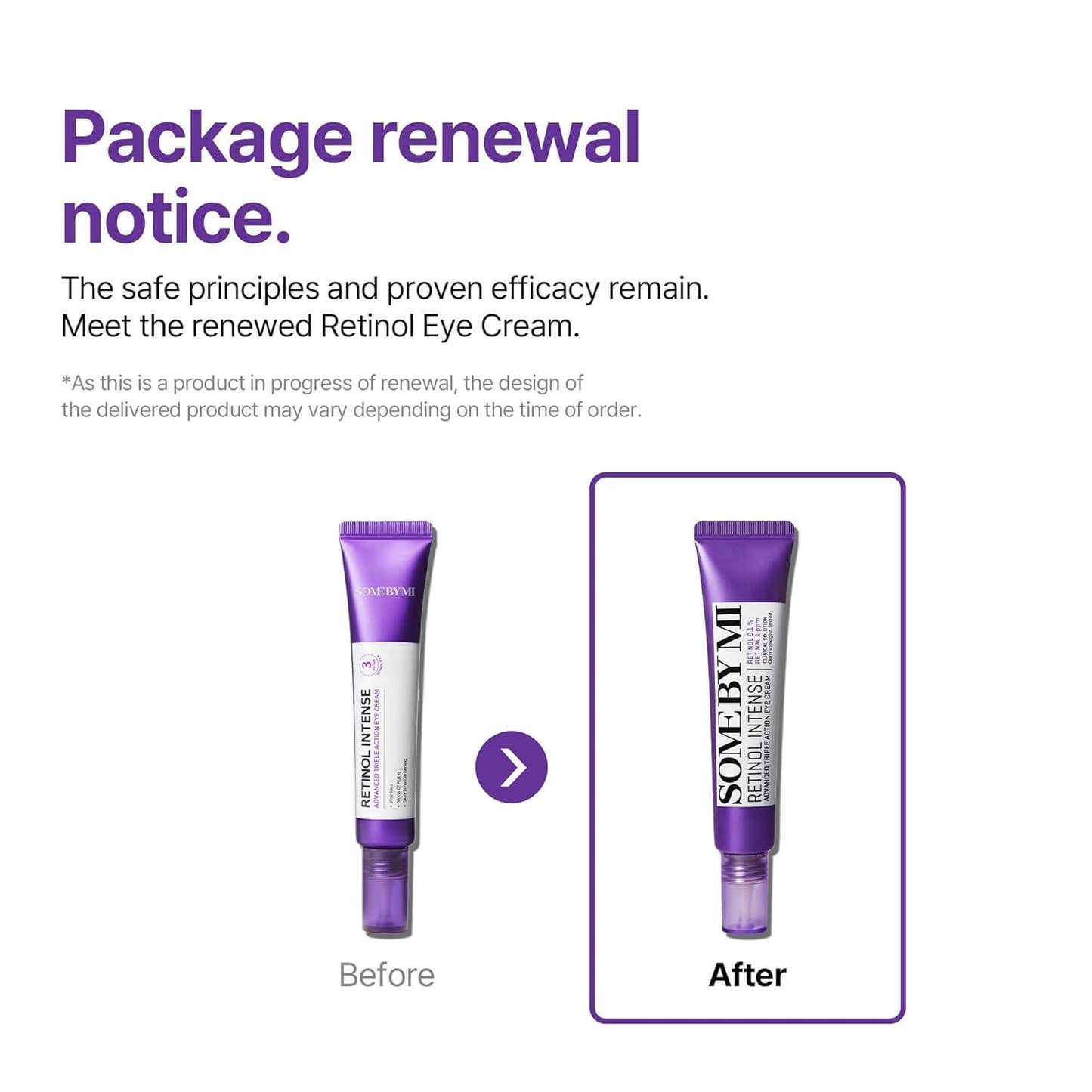 SomeByMi Retinol Intense Advanced Triple Action Eye Cream 30ml