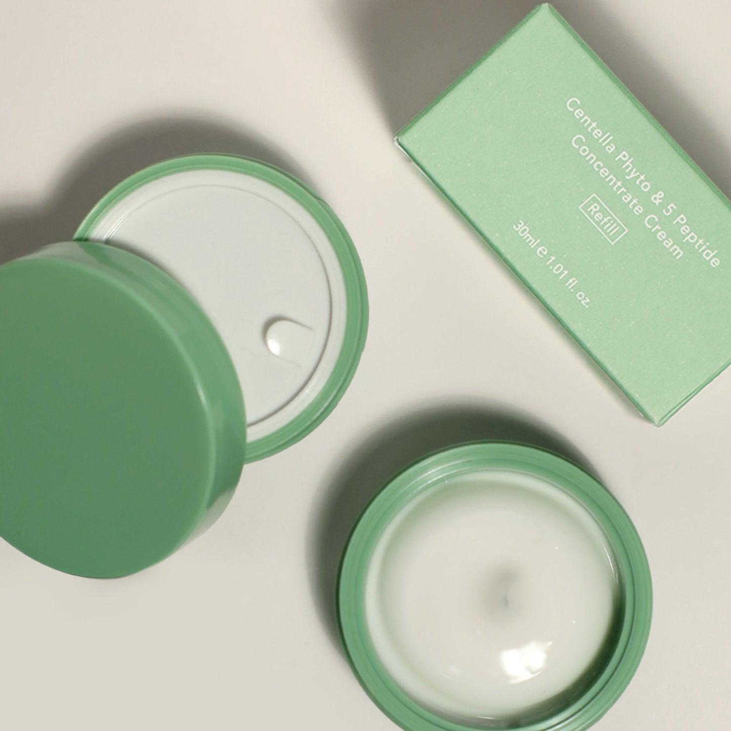 haruharuwonder Centella Phyto & 5 Peptide Concentrate Cream 30ml + Refill 30ml