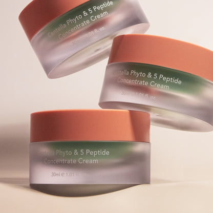 haruharuwonder Centella Phyto & 5 Peptide Concentrate Cream 30ml + Refill 30ml