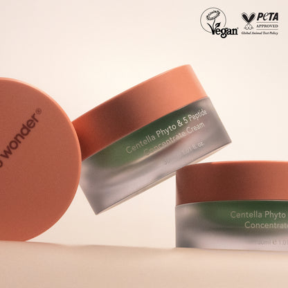 haruharuwonder Centella Phyto & 5 Peptide Concentrate Cream - 3Size