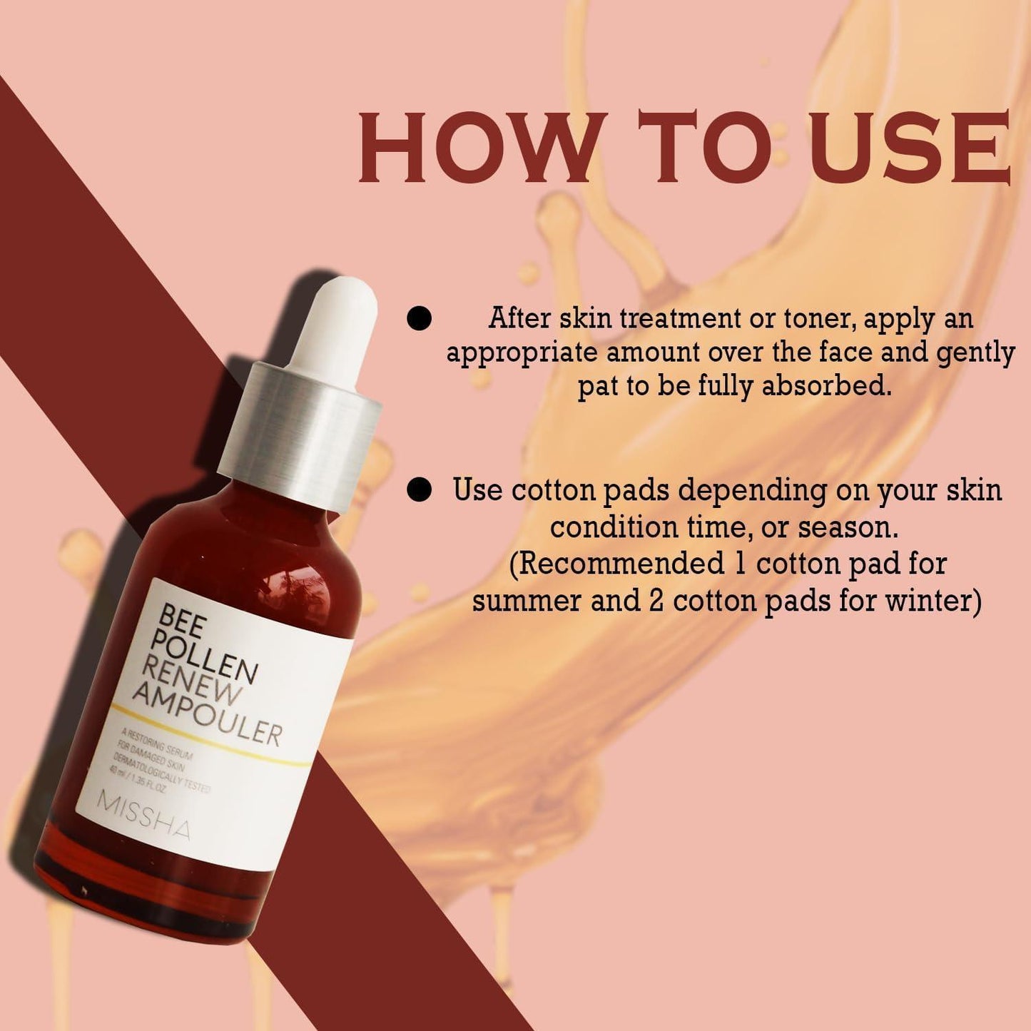 Missha Bee Pollen Renew Ampouler 40ml