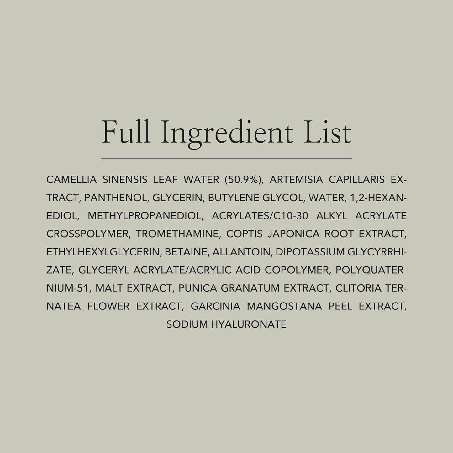 BeautyOfJoseon Calming Serum : Green tea + Panthenol 30ml
