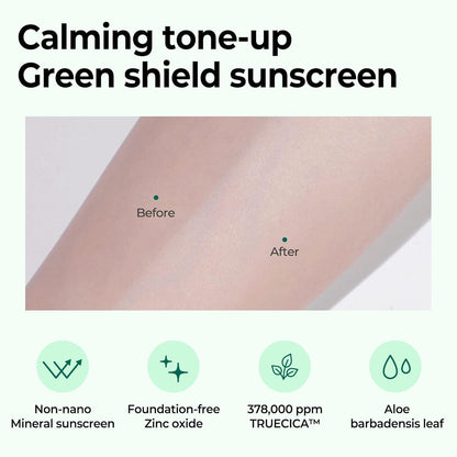 Somebymi Truecica Mineral Calming Tone-Up Suncream 50ml
