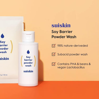 Suiskin Soy barrier powder wash 50g