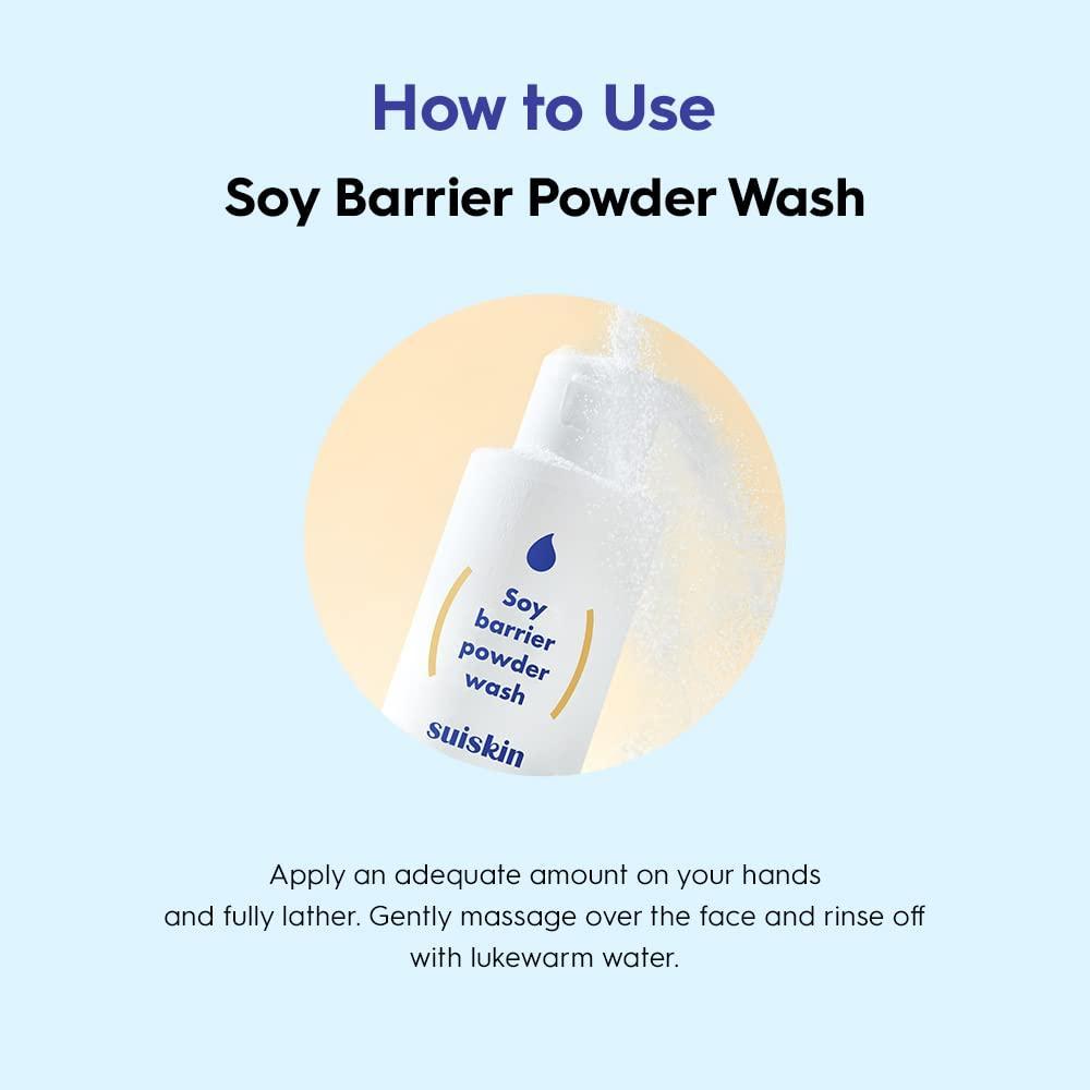 Suiskin Soy barrier powder wash 50g