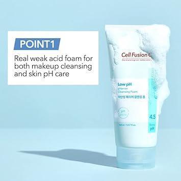 CellFusionC Low ph pHarrier Cleansing Foam - 165ml
