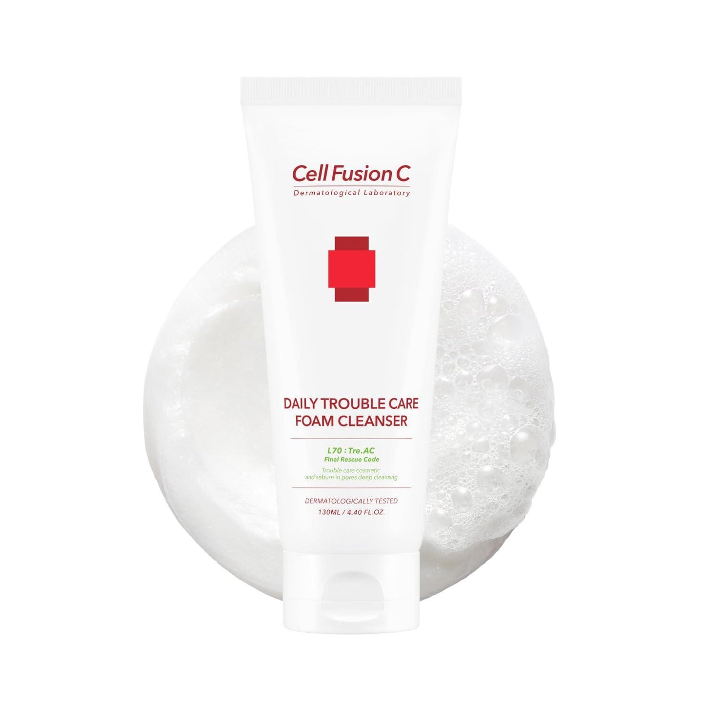 CellFusionC TRE.AC Daily Trouble Care Foam Cleanser - 130ml