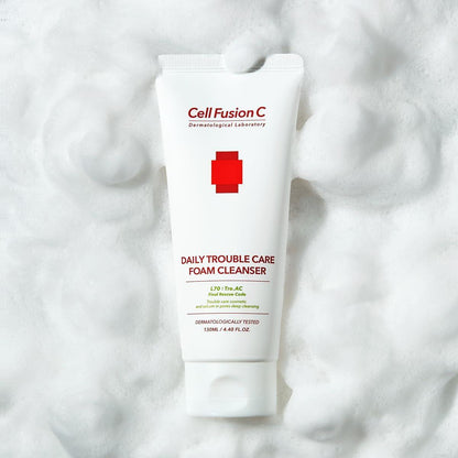 CellFusionC TRE.AC Daily Trouble Care Foam Cleanser - 130ml