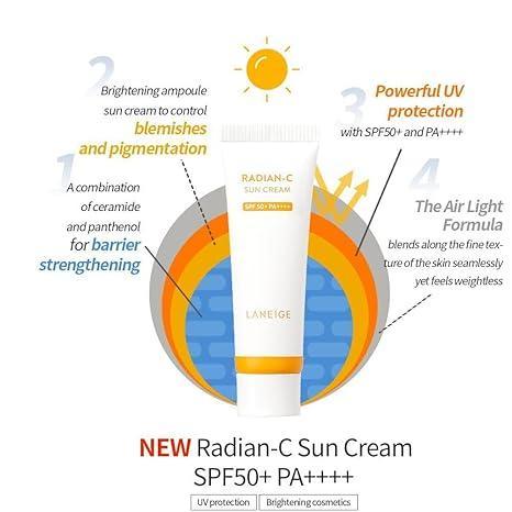 Laneige RADIAN-C SUNCREAM 50ml(SPF50+)