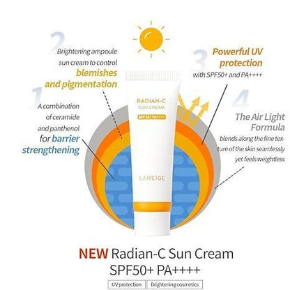 Laneige RADIAN-C SUNCREAM 50ml(SPF50+)