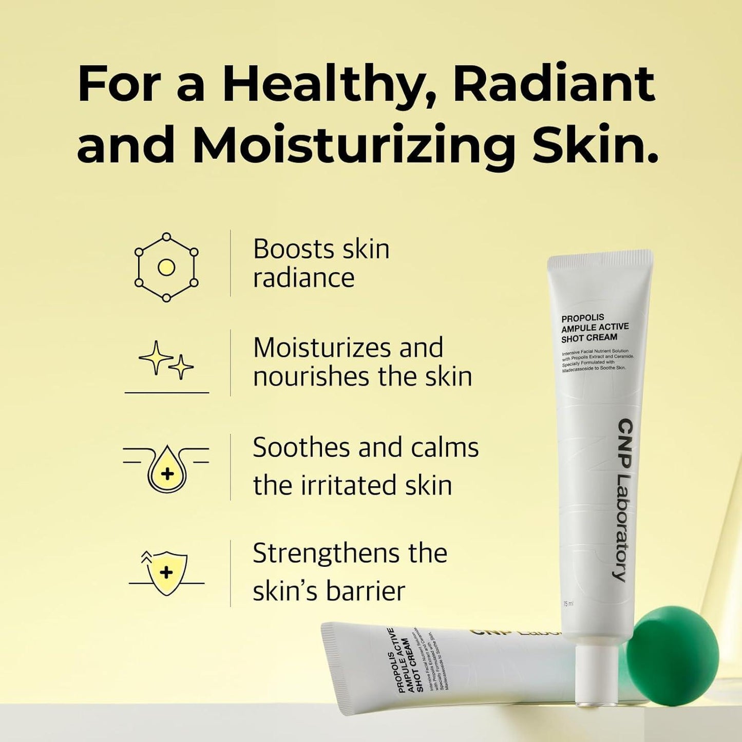 Cnp Laboratory Propolis Ampule Active Shot Cream 75ml