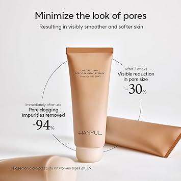 Hanyul Chestnut Shell Pore Clearing Clay Mask 100ml