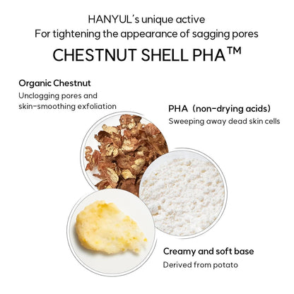 Hanyul Chestnut Shell Hydrating Pore Mask 100ml