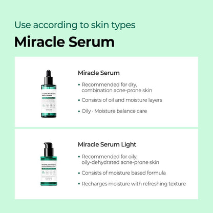 Somebymi AHA BHA PHA 30 Days Miracle Miracle Serum Light 50ml