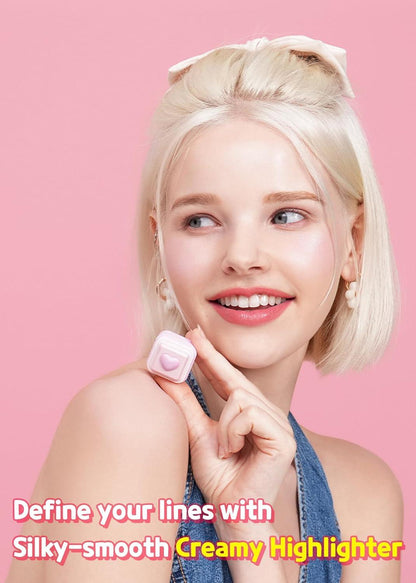 Colorgram Milk Bling Heartlighter 02 Pink Heart