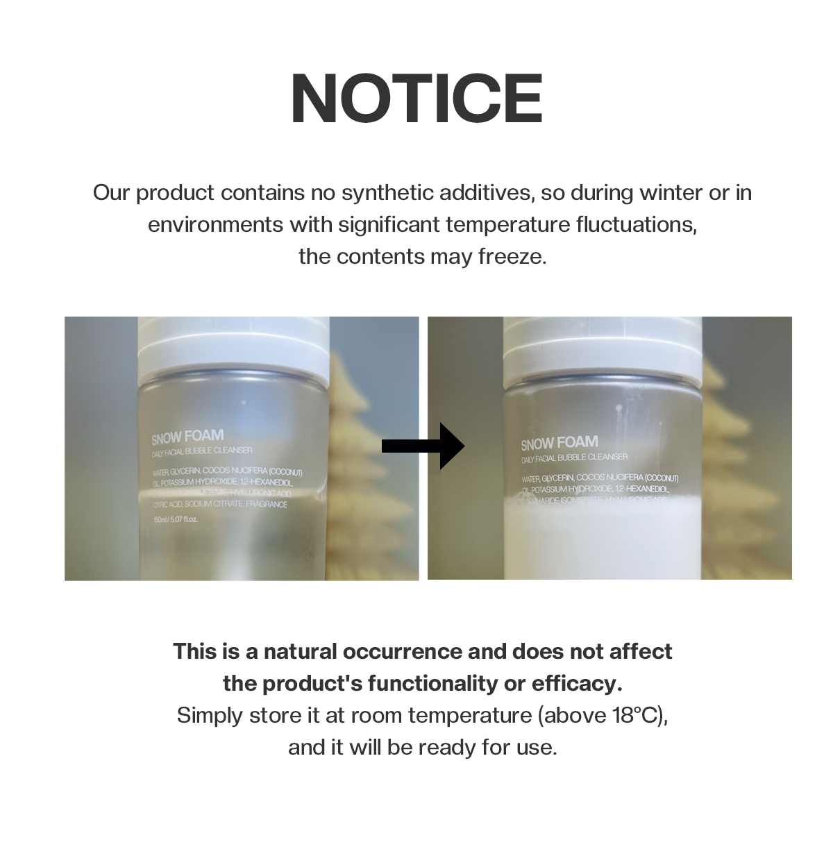 Reblocell Snow Foam Cleanser Refill  - 150ml