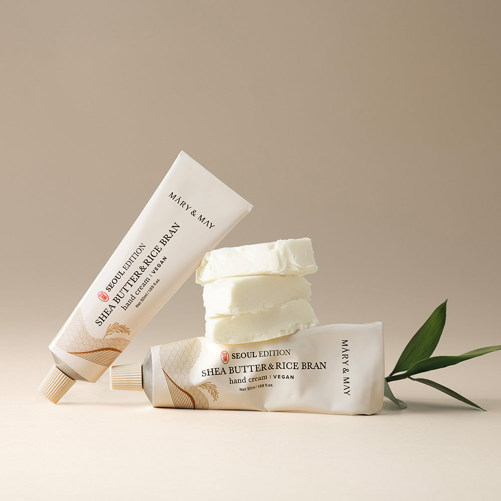 Mary&May Seoul Edition SHEA BUTTER & RICE BRAN Hand Cream 50ml