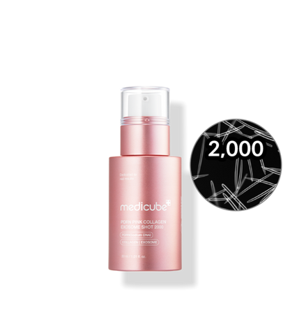 Medicube PDRN Pink Collagen exosome shot ampoule 2000 30ml