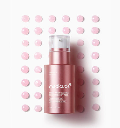 Medicube PDRN Pink Collagen exosome shot ampoule 7500 30ml