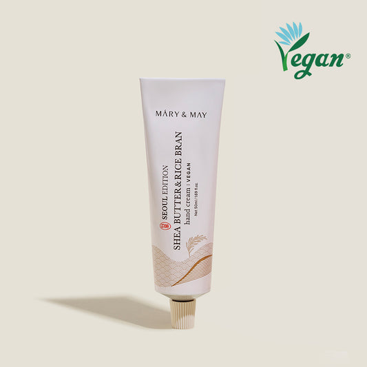 Mary&May Seoul Edition SHEA BUTTER & RICE BRAN Hand Cream 50ml