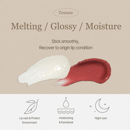 Mixsoon Vegan Melting Lip Balm (Clear) 4.1g