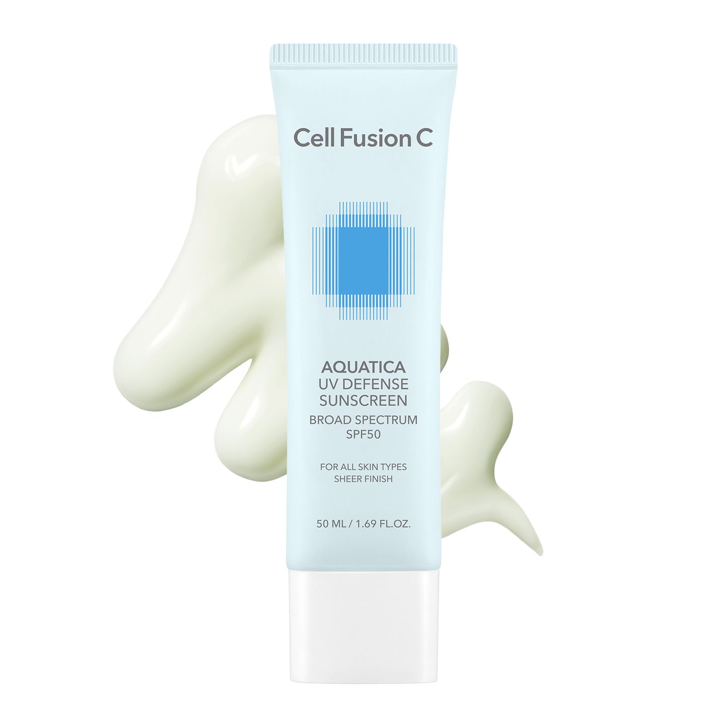CellFusionC 1+1 Aquatica UV Defense Sunscreen OTC 50ml+50ml