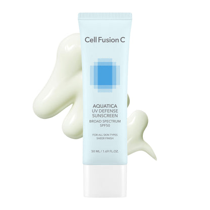 CellFusionC 1+1 Aquatica UV Defense Sunscreen OTC 50ml+50ml