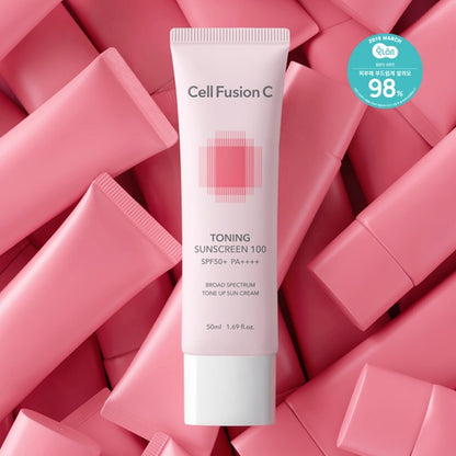 CellFusionC Toning Sunscreen 100 SPF50+/PA++++ 50ml
