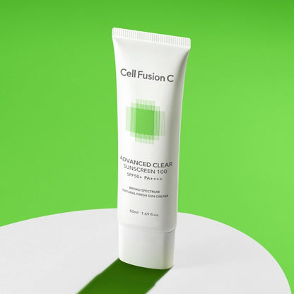 CellFusionC Advanced Clear Sunscreen 100 SPF50+/PA++++ 50ml