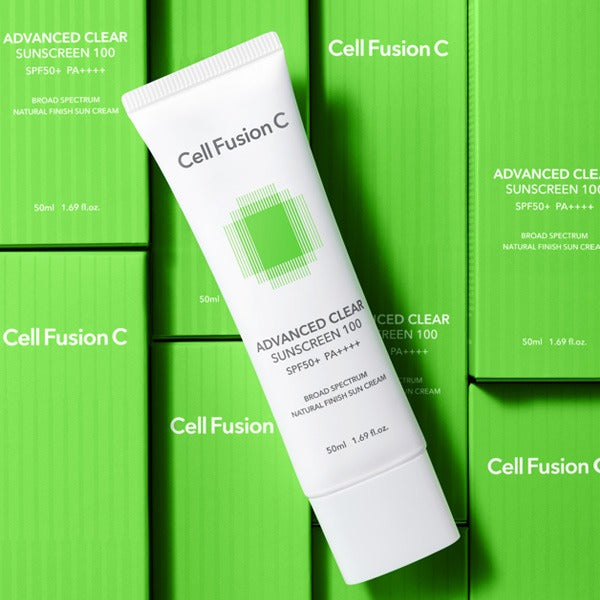 CellFusionC Advanced Clear Sunscreen 100 SPF50+/PA++++ 50ml