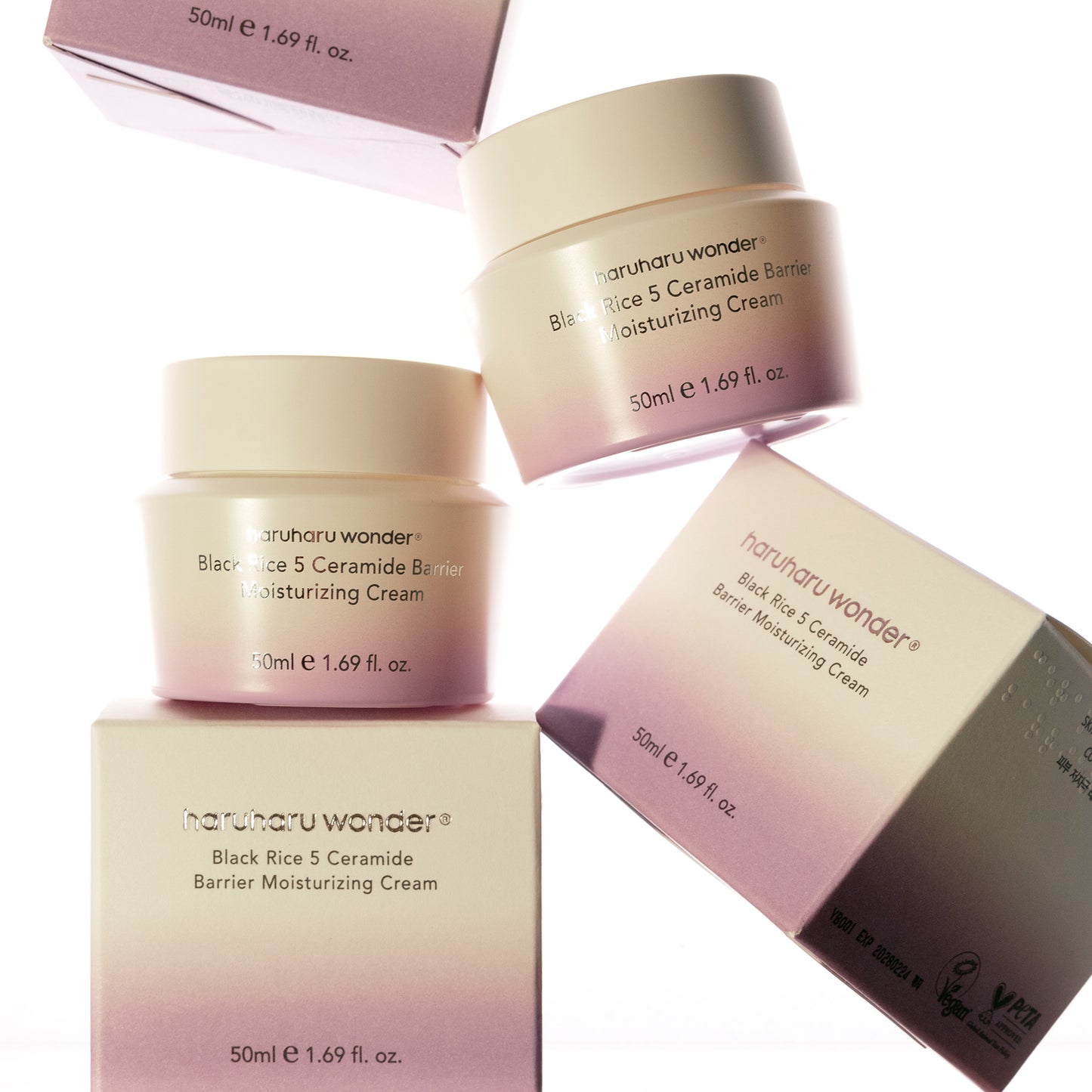 haruharuwonder Black Rice 5 Ceramide Barrier Moisturizing Cream 50ml