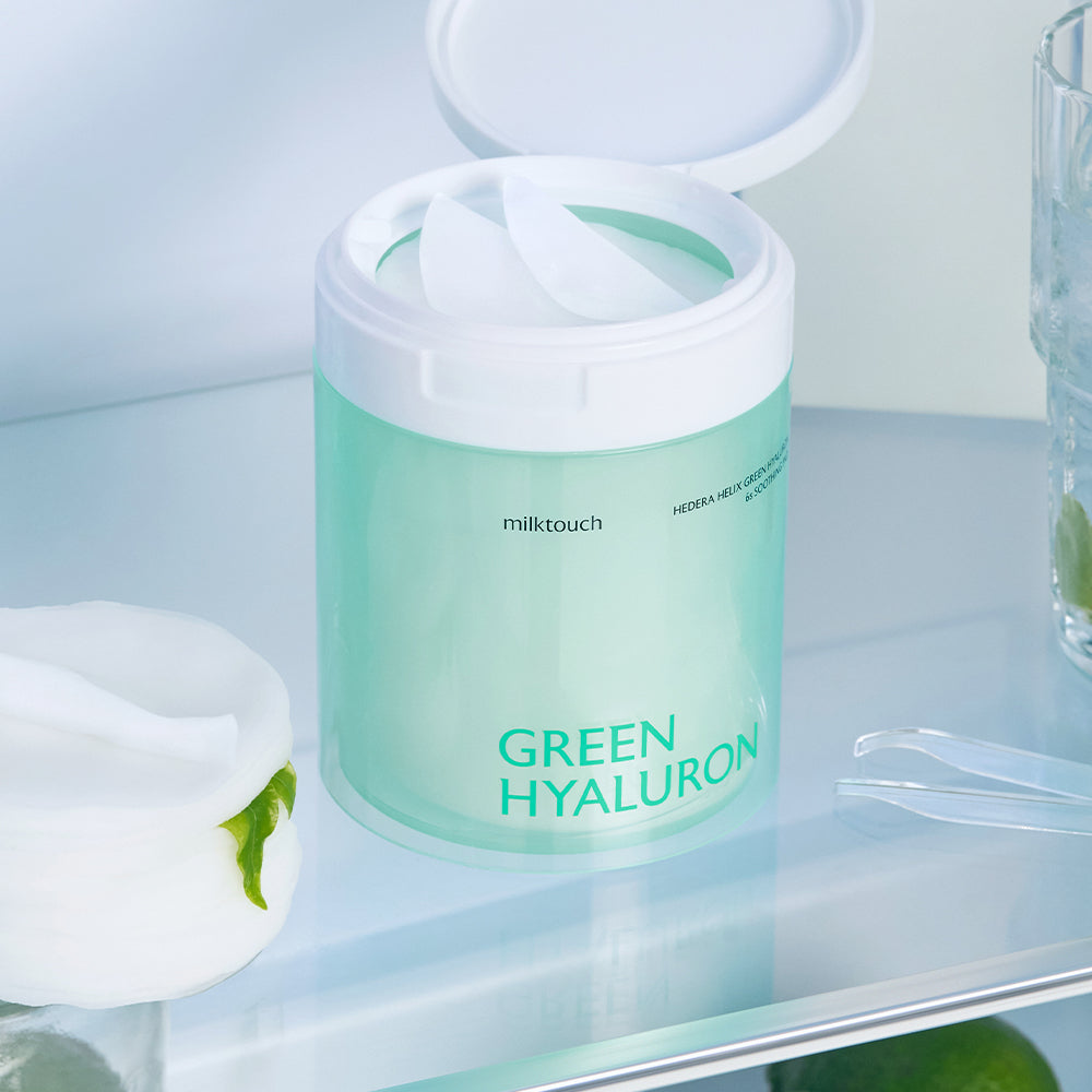 milktouch Hedera Helix Green Hyaluron 6sec Soothing Pad 60pcs