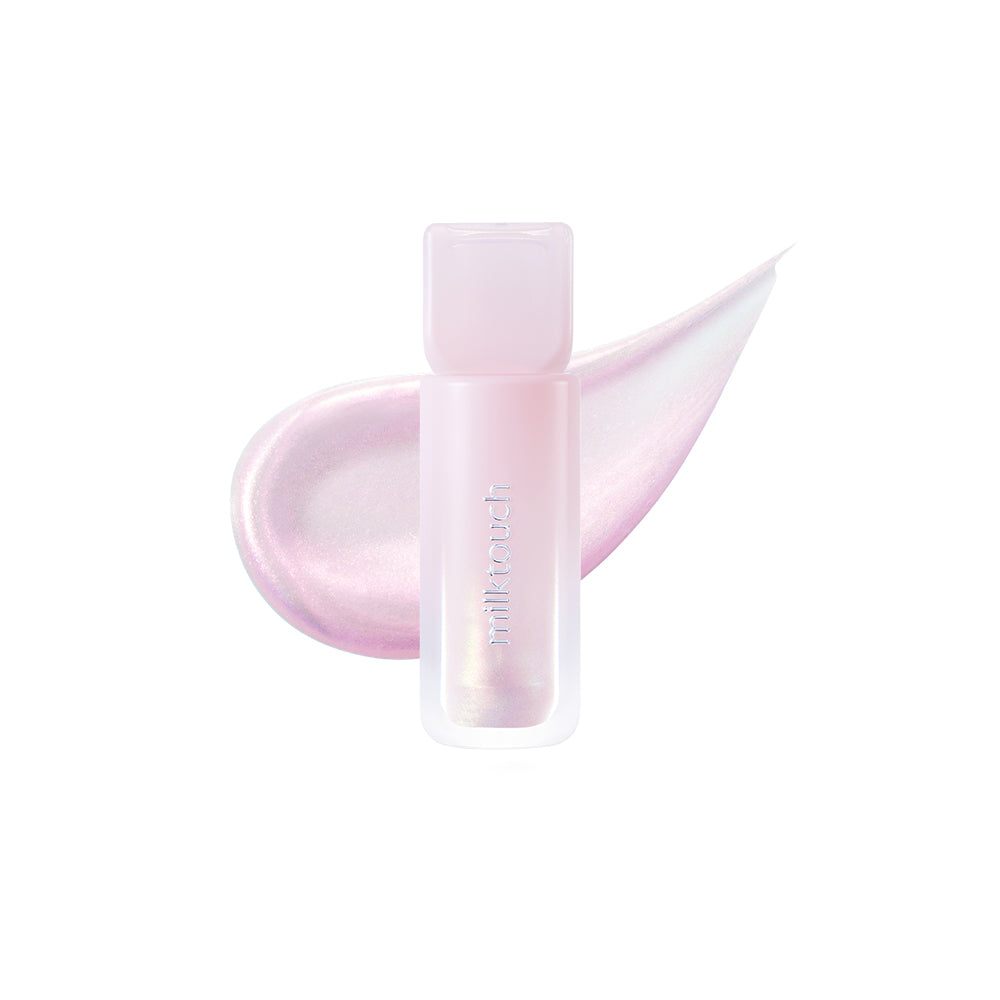 milktouch Dew Stain Sheer Aurora Gloss #02 BABY DEW 4g