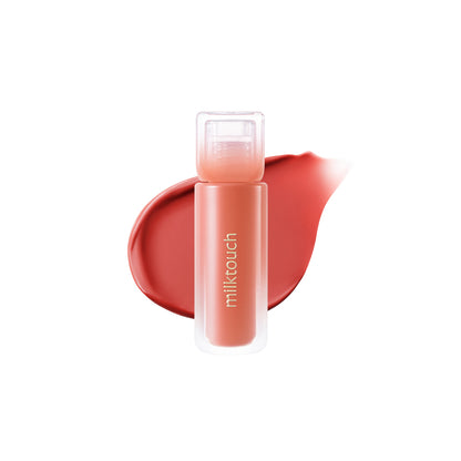 milktouch Dew Stain Sheer Lip Gloss 05 Peach Drop 4g
