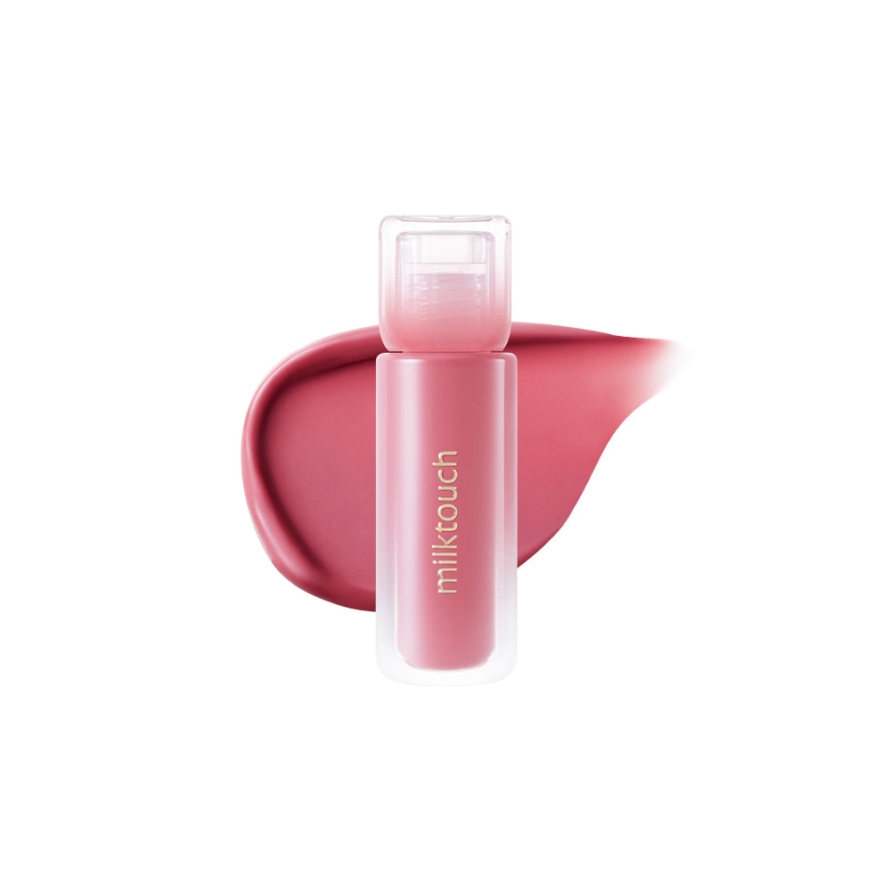 milktouch Dew Stain Sheer Lip Gloss 02 Bubbly Pink 4g