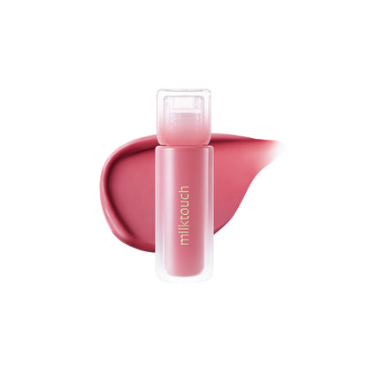 milktouch Dew Stain Sheer Lip Gloss 02 Bubbly Pink 4g