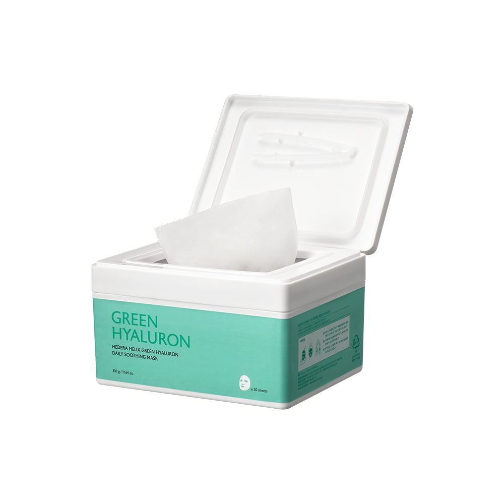 milktouch Hedera Helix Green Hyaluron Daily Soothing Mask 30 pcs