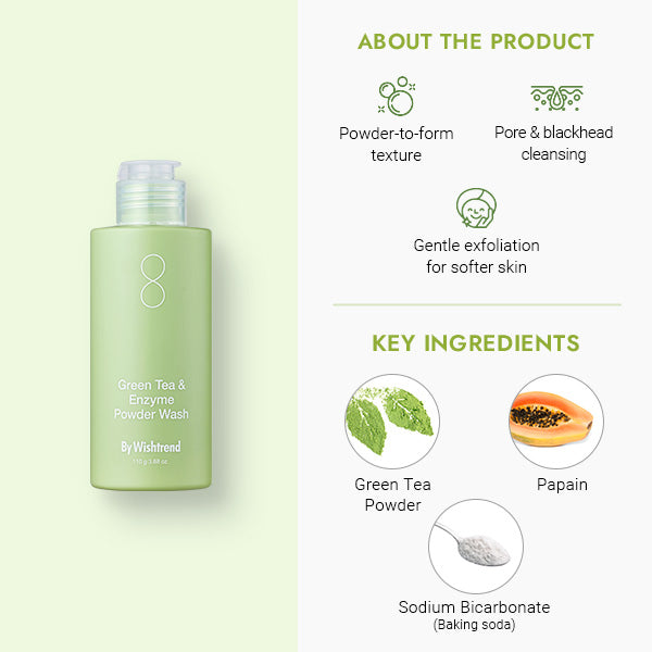 ByWishtrend By Wishtrend Green Tea & Enzyme Powder Wash 110 g