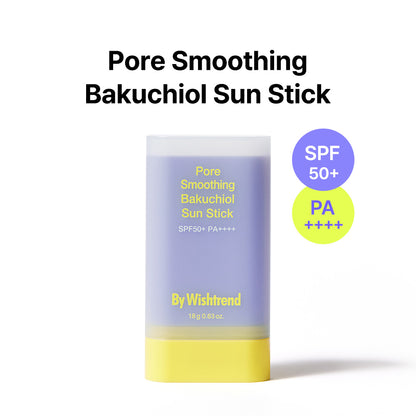 ByWishtrend Pore Smoothing Bakuchiol Sun Stick 18g