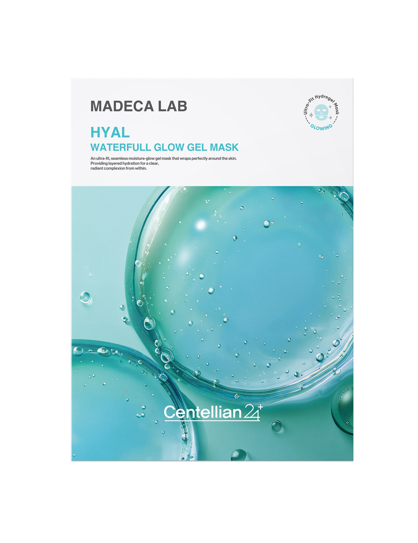 Centellian24  Madeca Lab Hyal Waterfull Glow Gel Mask 5ea