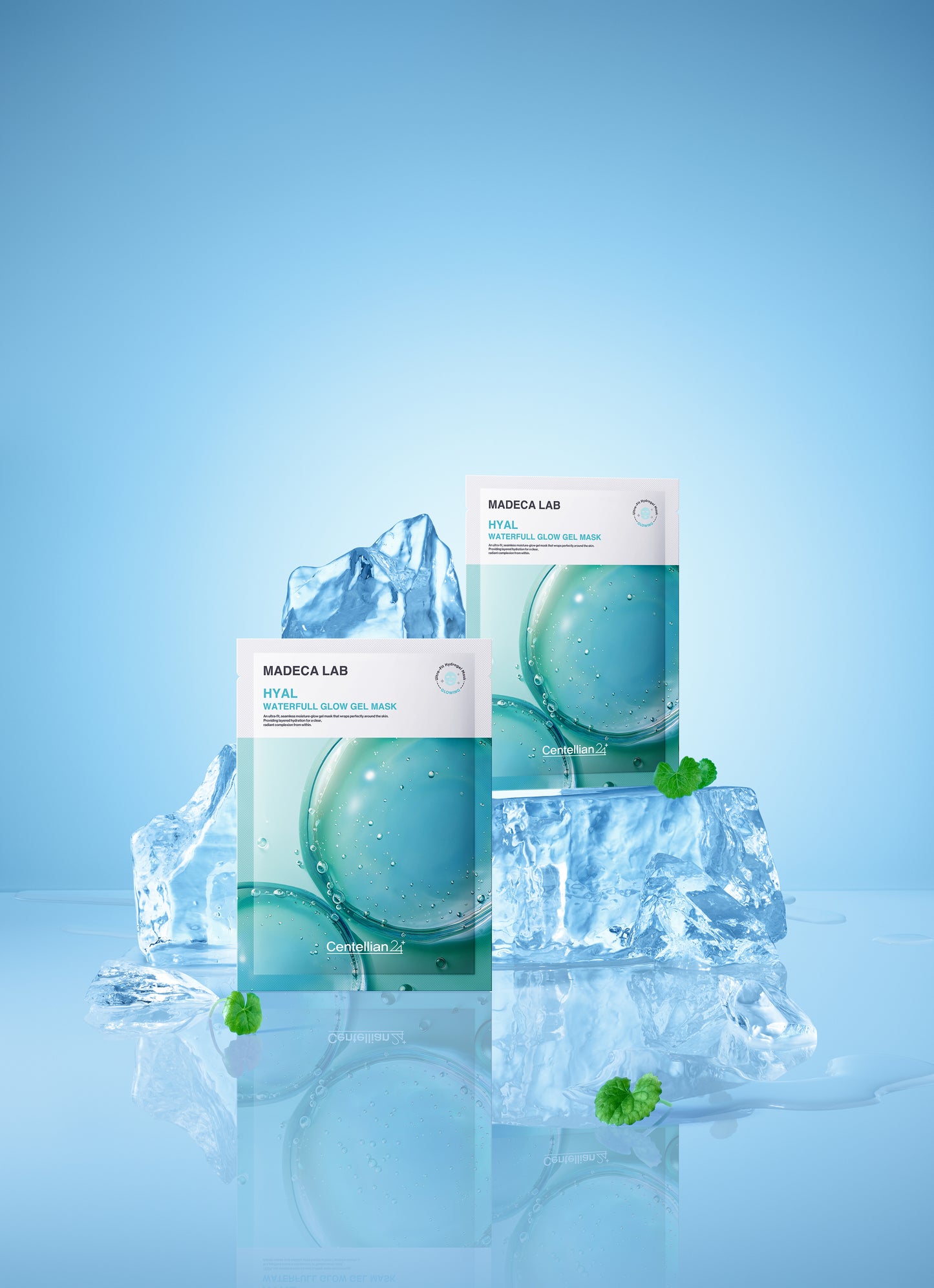 Centellian24  Madeca Lab Hyal Waterfull Glow Gel Mask 5ea