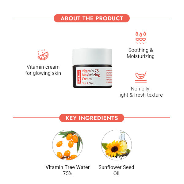 ByWishtrend Vitamin 75 Maximizing Cream 50 g