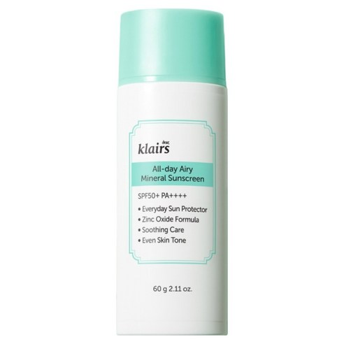 Dear Klairs All-day Airy Mineral Sunscreen 60g