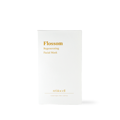 Reblocell Flossom Regenerating Facial Mask EGF 1ppm 1 Sheet